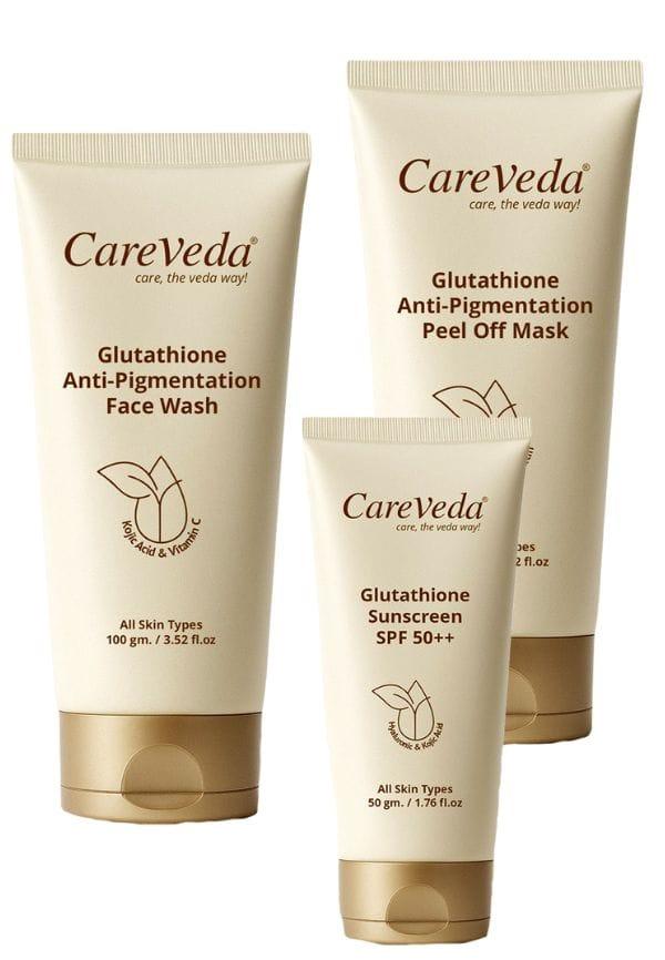 Face Wash & Peel off Mask, Sunscreen for Bright, Even-Toned Skin