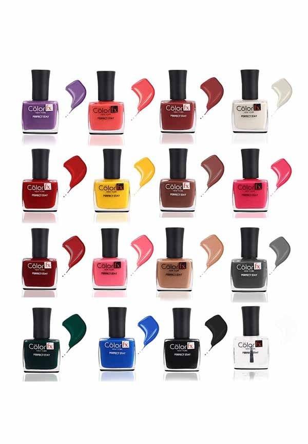 Premium Non-Toxic Nail Polish, Perfect Stay Glossy Finish Combo