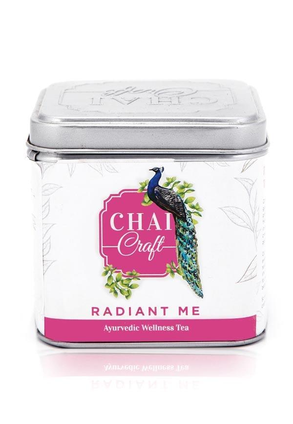 Radiant Me Herbal Green Tea, Loose Leaf Tea