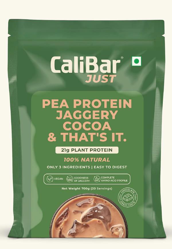 Just Chocolate Plant Protein - All Natural Organic Pea Protein + Jaggery + Cocoa