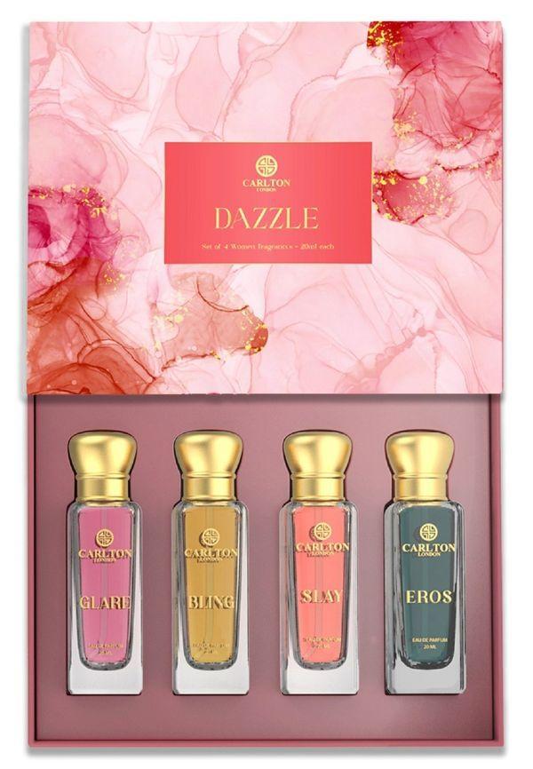 Women DAZZLE Gift Set of 4 EDP Perfume
