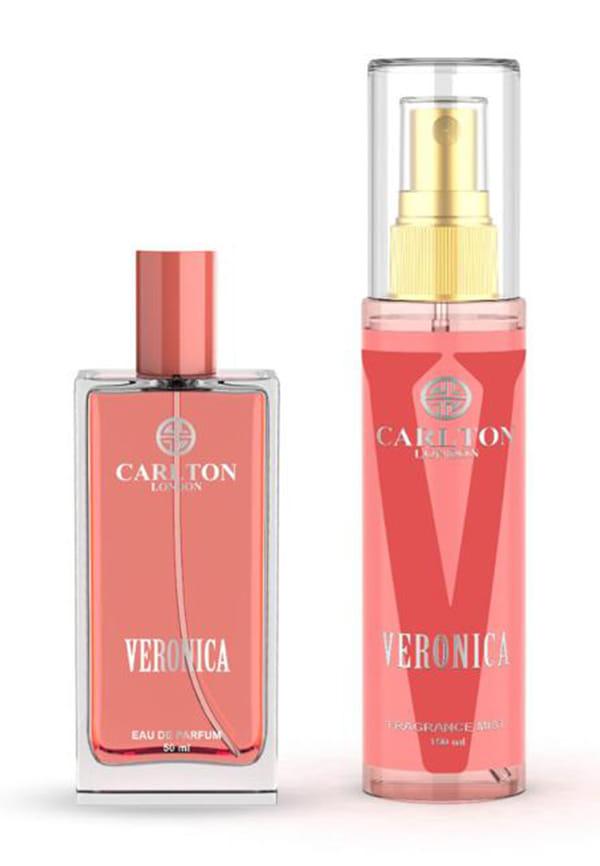 Women Gift Set of 2 Veronica EDP Perfume & Body Mist
