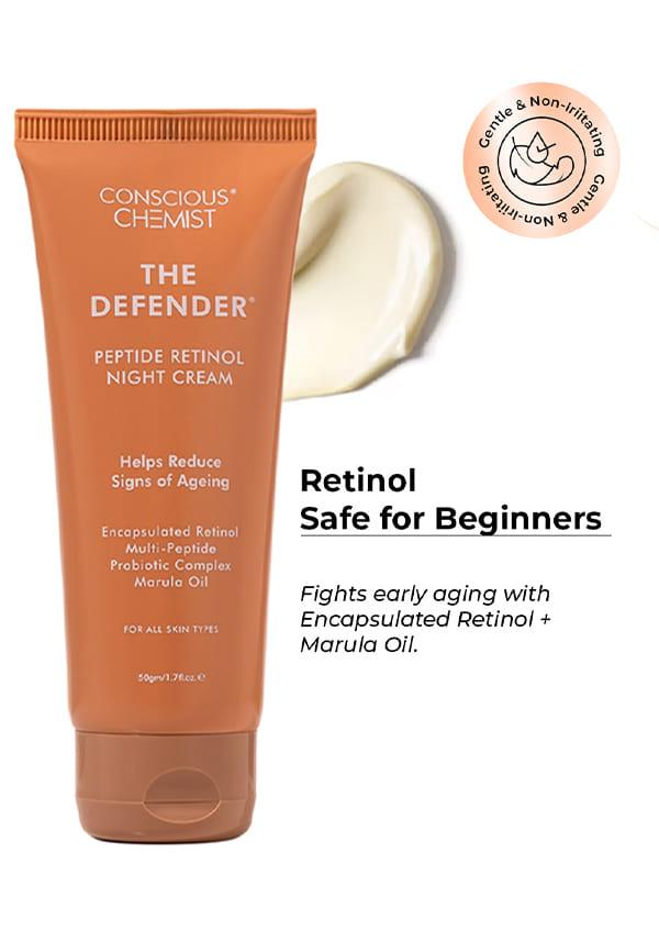 Multi Peptide Retinol Anti Aging Night Cream For Fine Lines & Sagging Skin