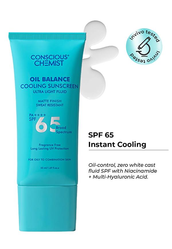 Oil Balance Cooling Sunscreen SPF 65 PA++++