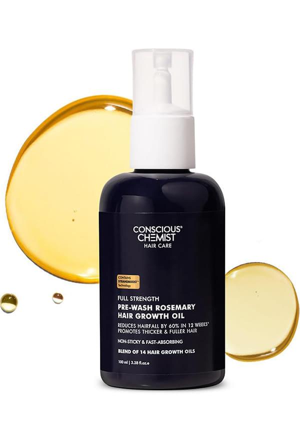 Full Strength Pre Wash Rosemary Hair Growth Oil