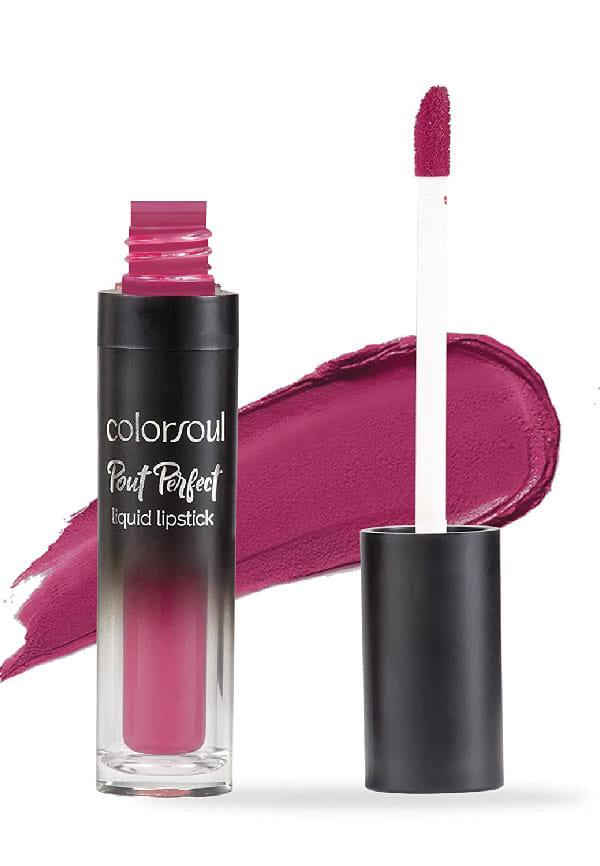 Pout Perfect Smudge-Proof Matte Liquid Lipstick