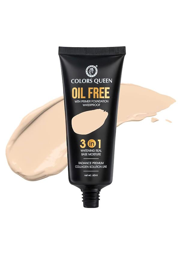 3 in 1 Oil Free Foundation for Face Makeup