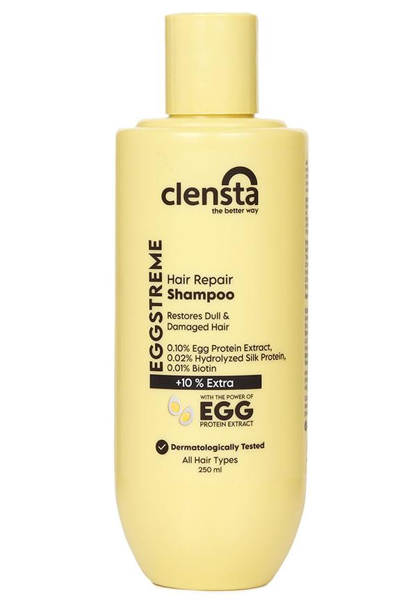 Eggstreme Hair Repair Shampoo With Egg Protein, Biotin & Hydrolyzed Silk Protein