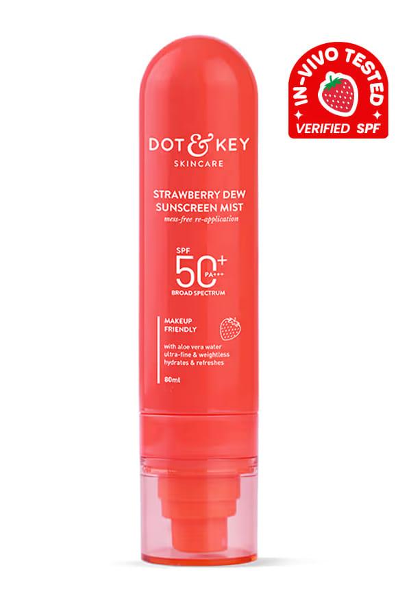 Strawberry Dew Sunscreen Mist SPF 50+, PA+++