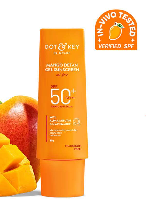 Mango Detan Gel Sunscreen