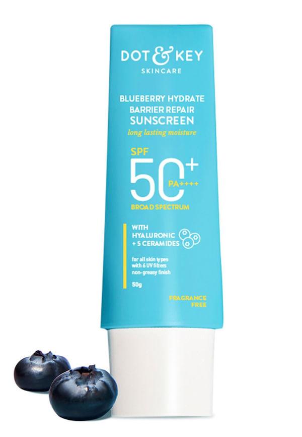 Blueberry Hydrate Barrier Repair Sunscreen Spf 50+, Pa++++