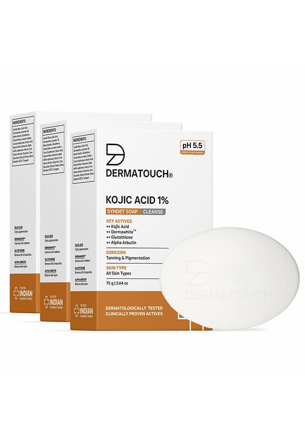 Kojic Acid 1% Soap with Glutathione ,For Pigmentation & Sun damage