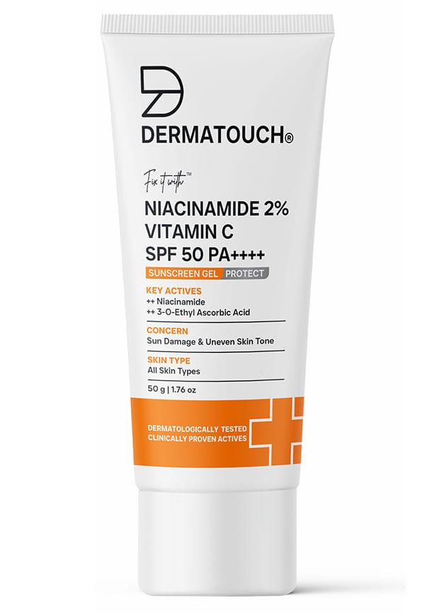 Niacinamide 2% Vitamin C Sunscreen for glowing skin, SPF 50+ PA ++++