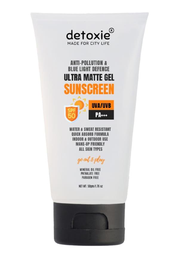 Ultra Matte Gel Sunscreen, SPF50