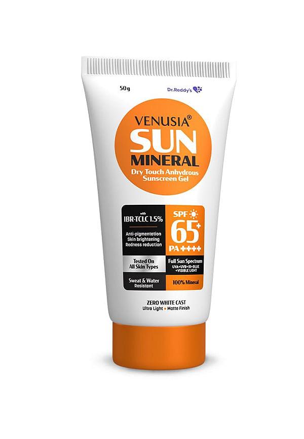 Mineral sunscreen SPF65I Full spectrum protection I UVA UVB Blue light protect I with Anti-oxidant