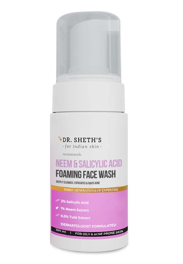 Neem and Salicylic Acid Foaming Facewash