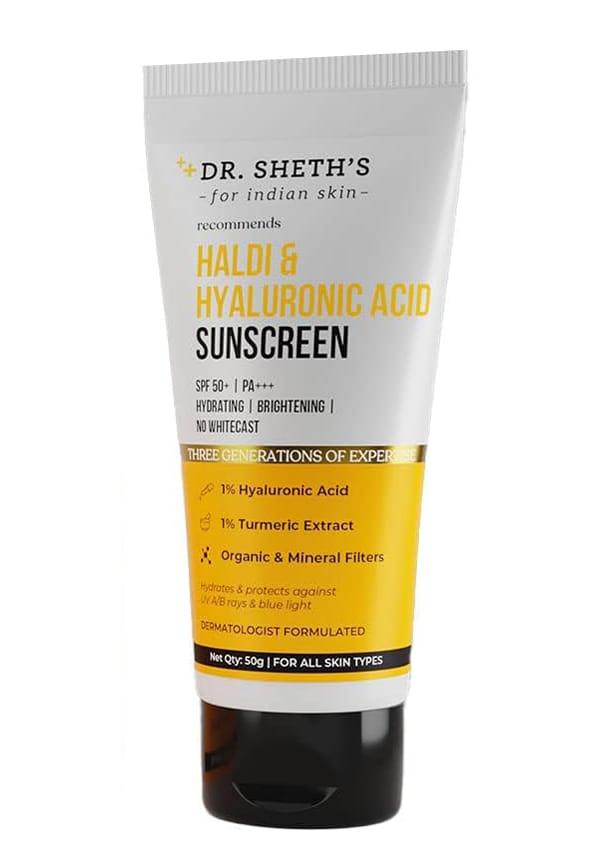 Haldi & Hyaluronic Acid Sunscreen