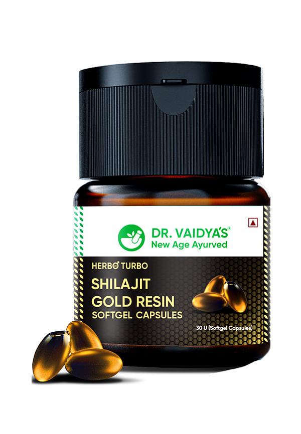Herbo24Turbo Shilajit Resin Gold Softgel
