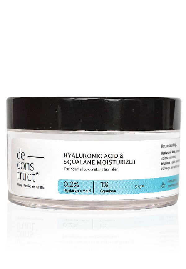 Hyaluronic Acid & Squalane Moisturizer - 0.2% Hyaluronic acid 1% Squalane