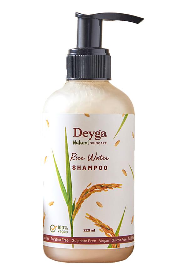 Rice Water Shampoo ,No Paraben, Sulfate, Silicone