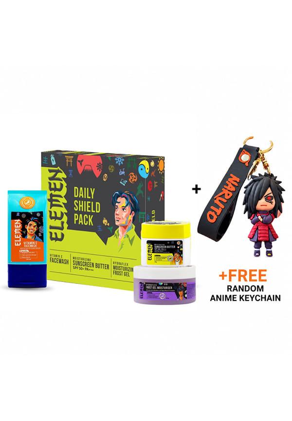 Daily Shield Pack (Vitamin C Facewash + Frost Gel Moisturizer + Sunscreen)