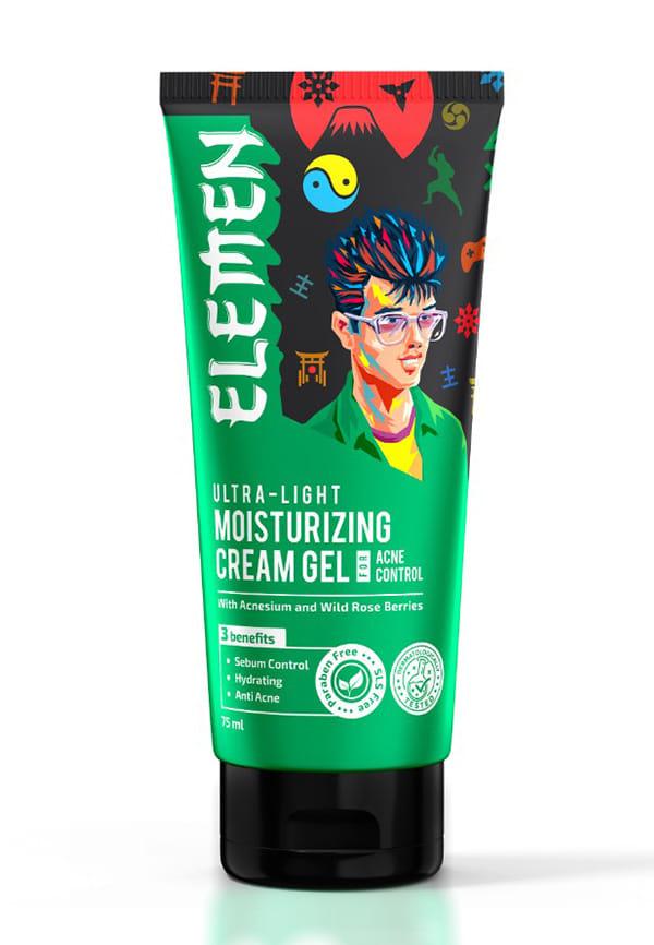 Ultra-Light Moisturizing Cream Gel for Acne Control