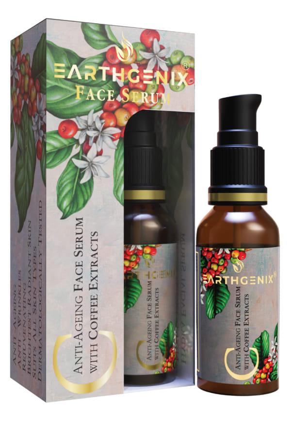 Anti-Ageing Face Serum with Coffee Extracts