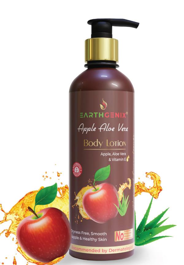 Apple Aloe Vera Body Lotion With Vitamin E (25% Free)