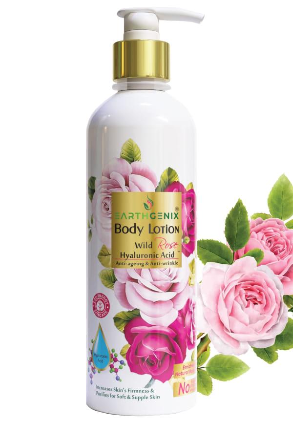 Wild Rose Body Lotion With Hyaluronic Acid