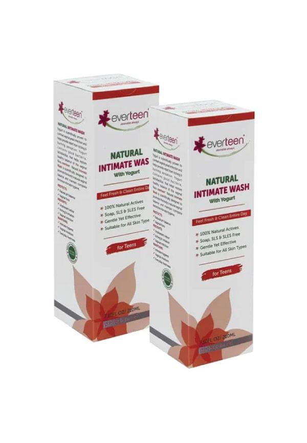 Yogurt Natural Intimate Wash for Feminine Intimate Hygiene in Teens