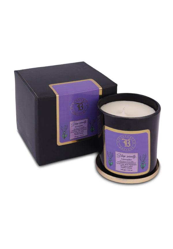 Aromatherapy Sleep Serenity Soy Candle Lavender