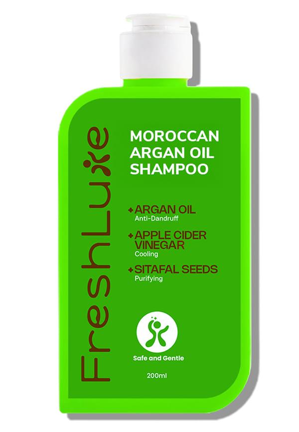 Luxe Repair Shampoo  with Moroccan Argan Oil & Apple Cider