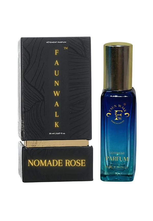 Nomade Rose by faunwalk perfumes Long Lasting Rose Perfume Unisex
