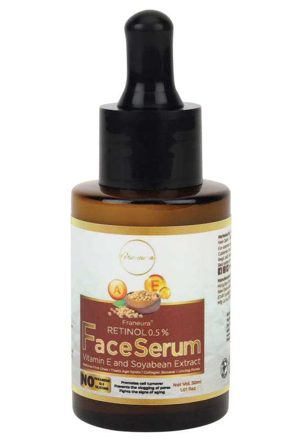 Retinol Anti-Aging Face Serum to Reduce Fine Lines & Wrinkles