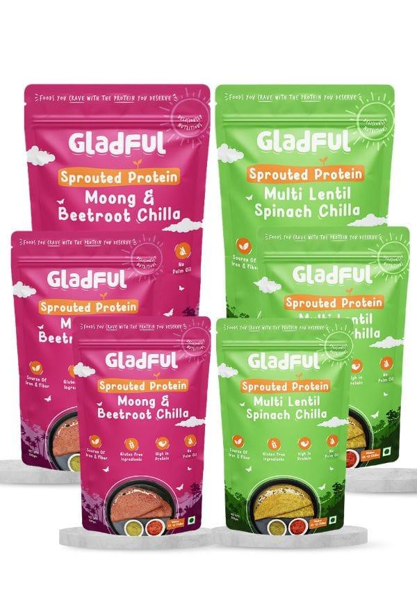 Gladful Immunity Booster Combo - 6 Packs