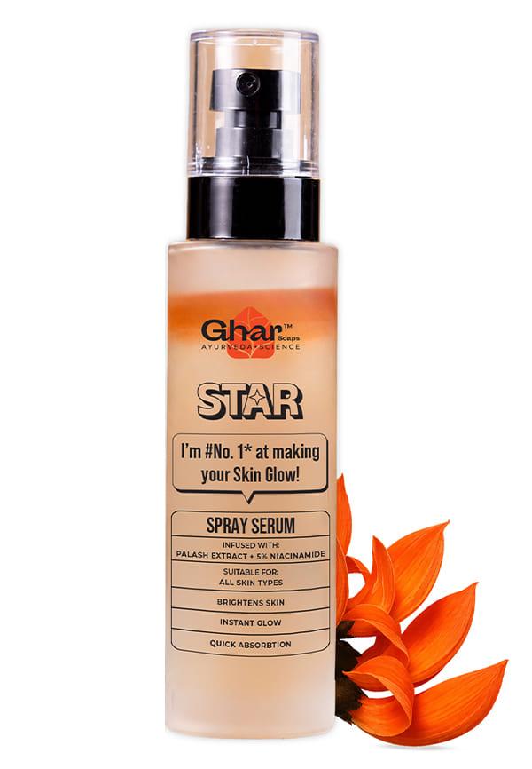 Star Spray Serum for glowing and brightening skin