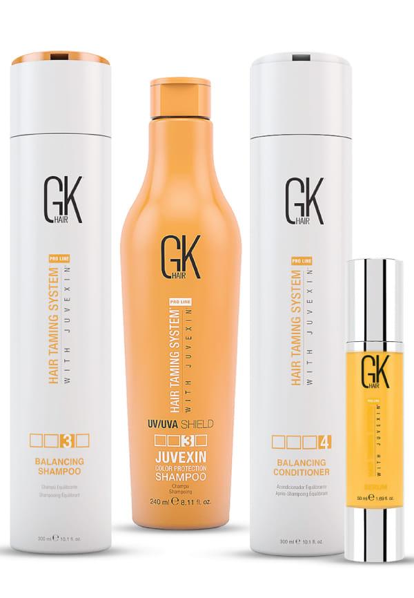 Balancing Shampoo and Conditioner with Color Shield Shampoo and Argan Serum