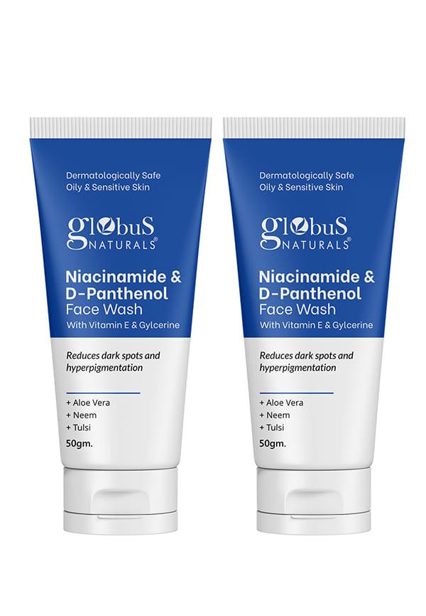 Niacinamide & D-Panthenol Face Wash with Vitamin E & Glycerine