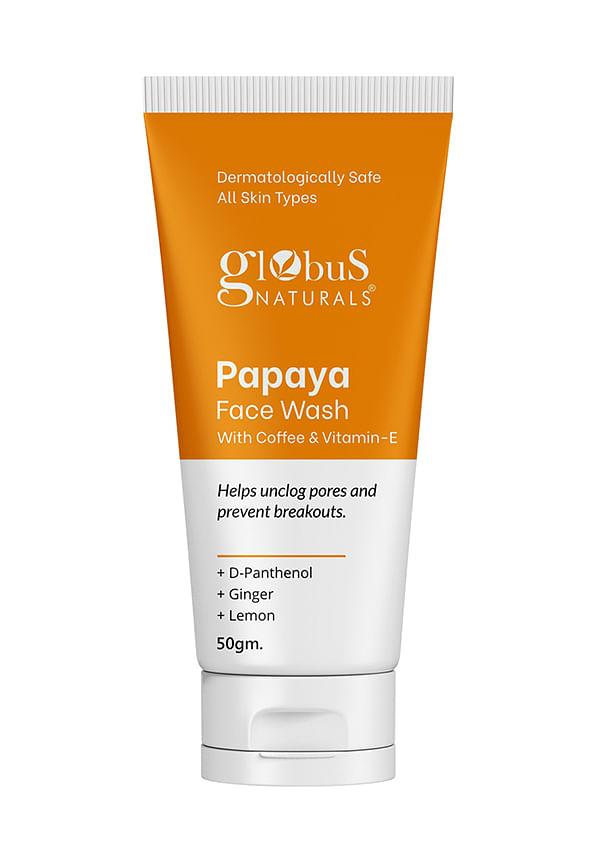 Papaya Face Wash with Coffee & Vitamin-E