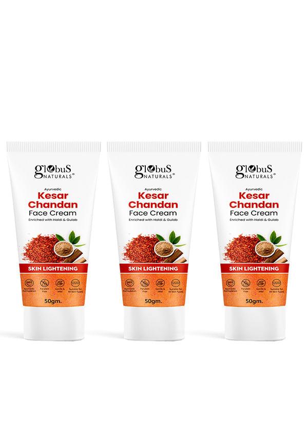 Daily Glow Kesar Chandan Face Cream with SPF, Skin Lightening Formula