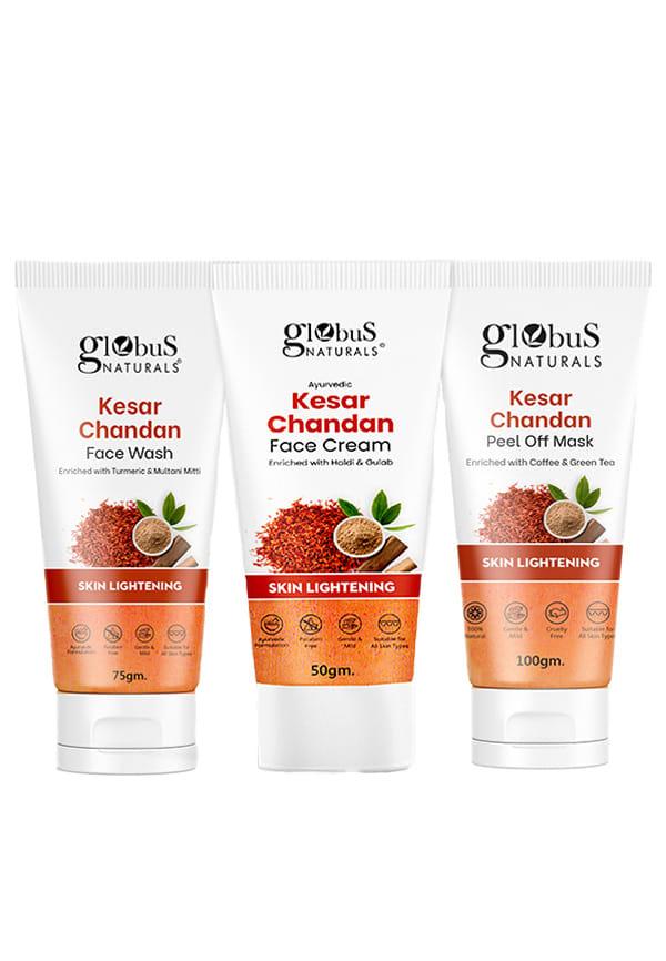 Kesar Chandan Brighten Skin Care Face Care Combo