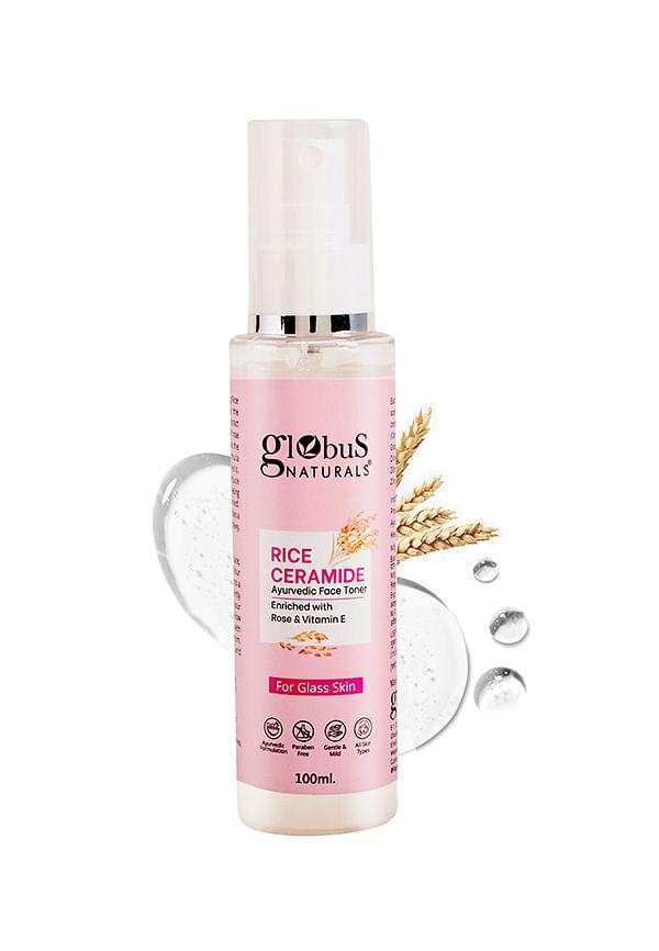 Rice Ceramide Ayurvedic Face Toner, Enriched with Green Tea and Vitamin E