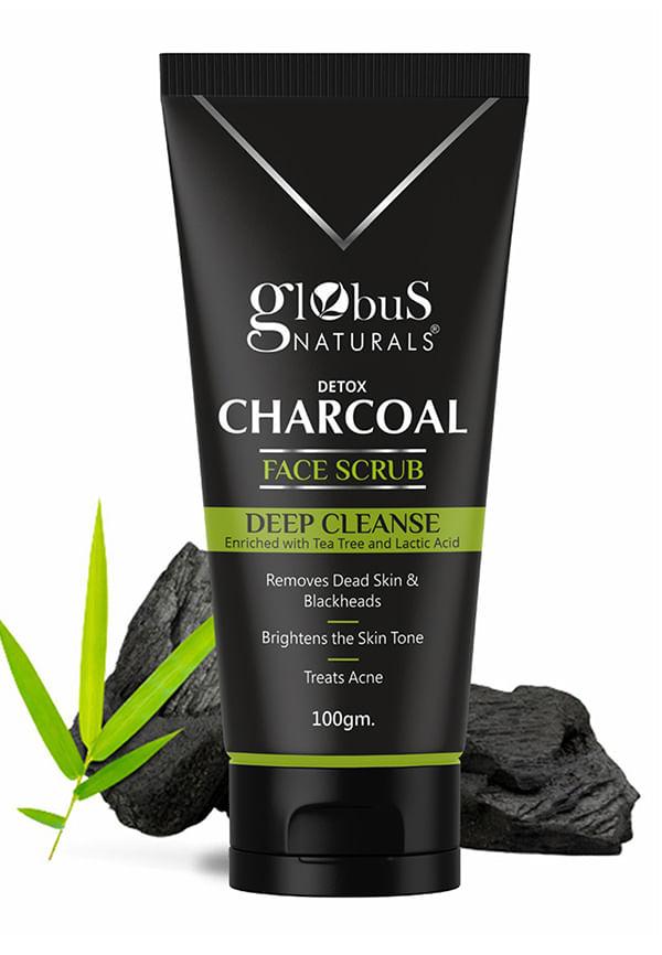 Detox Charcoal Face Scrub For Exfoliation & Tan-removal