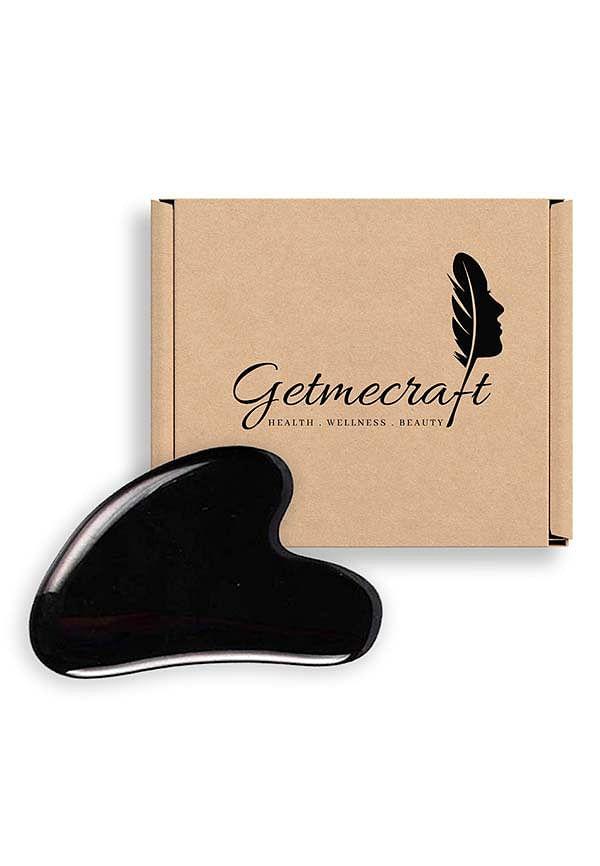 Black Obsidian Gua Sha Facial Tool
