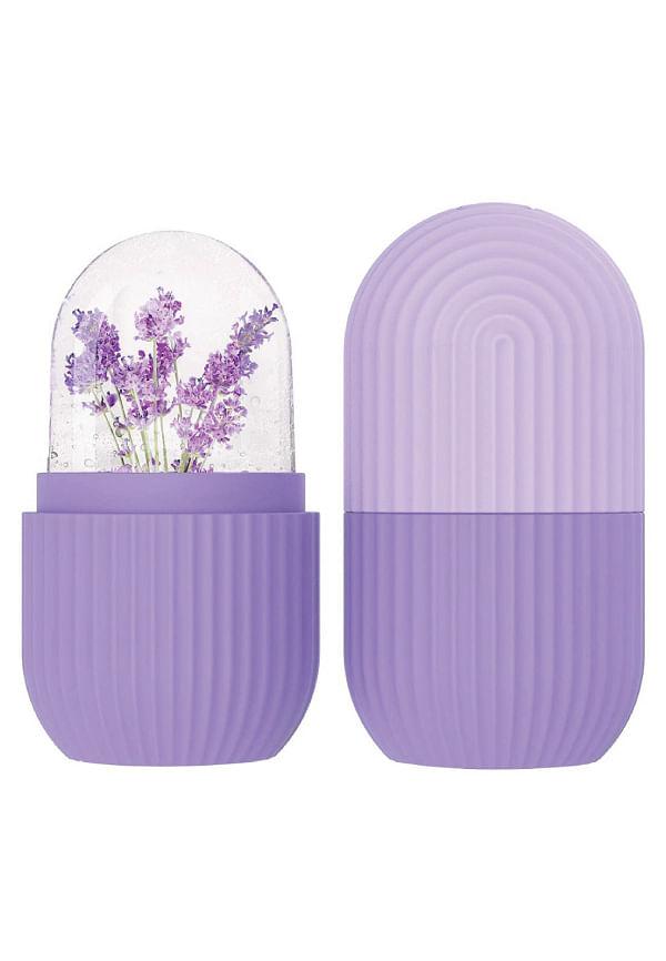 Purple Ice Facial Roller For Face And Eye