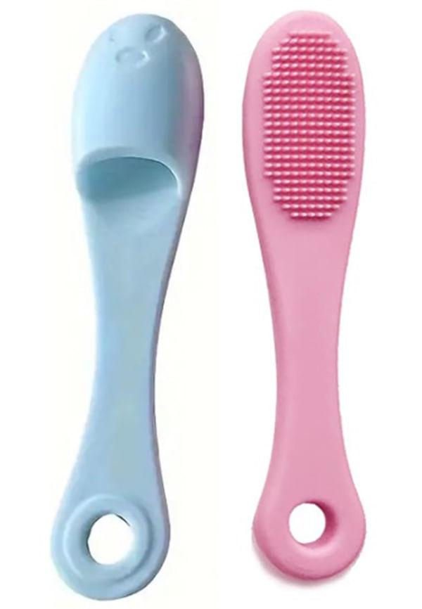 Soft Silicone Manual Facial Cleansing Brushes, Face Scrubber