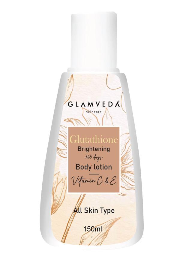 Glutathione Brightening Body Lotion Reduces dark spots & tanning with Vitamin C