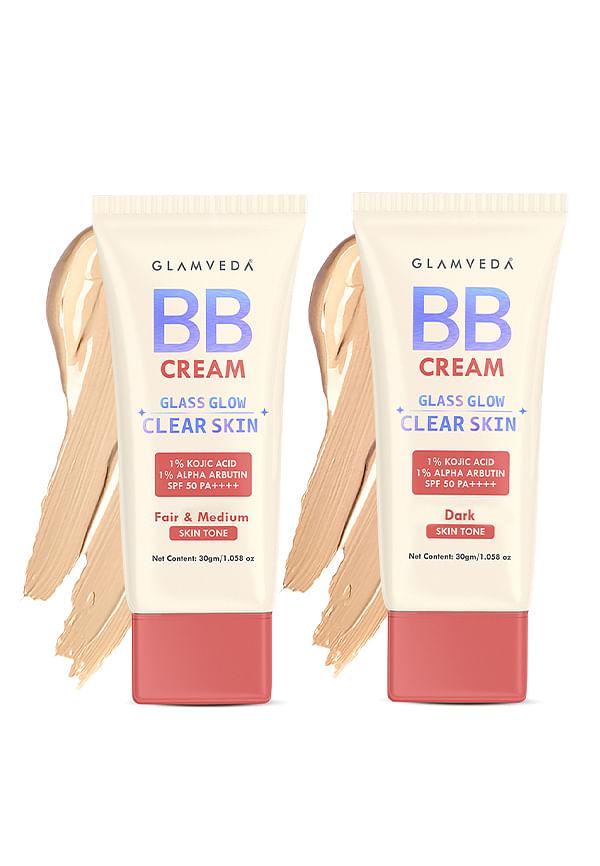 BB Cream Combo – Fair & Warm Skin Tone Shades