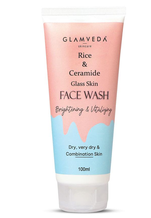 Rice & Ceramide Korean Glass Skin Face Wash