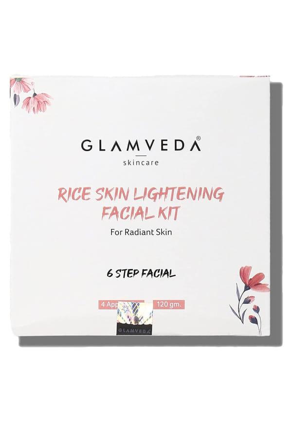 Rice Skin Lightening Facial Kit | 6 steps| Rice Water Brightening Facial